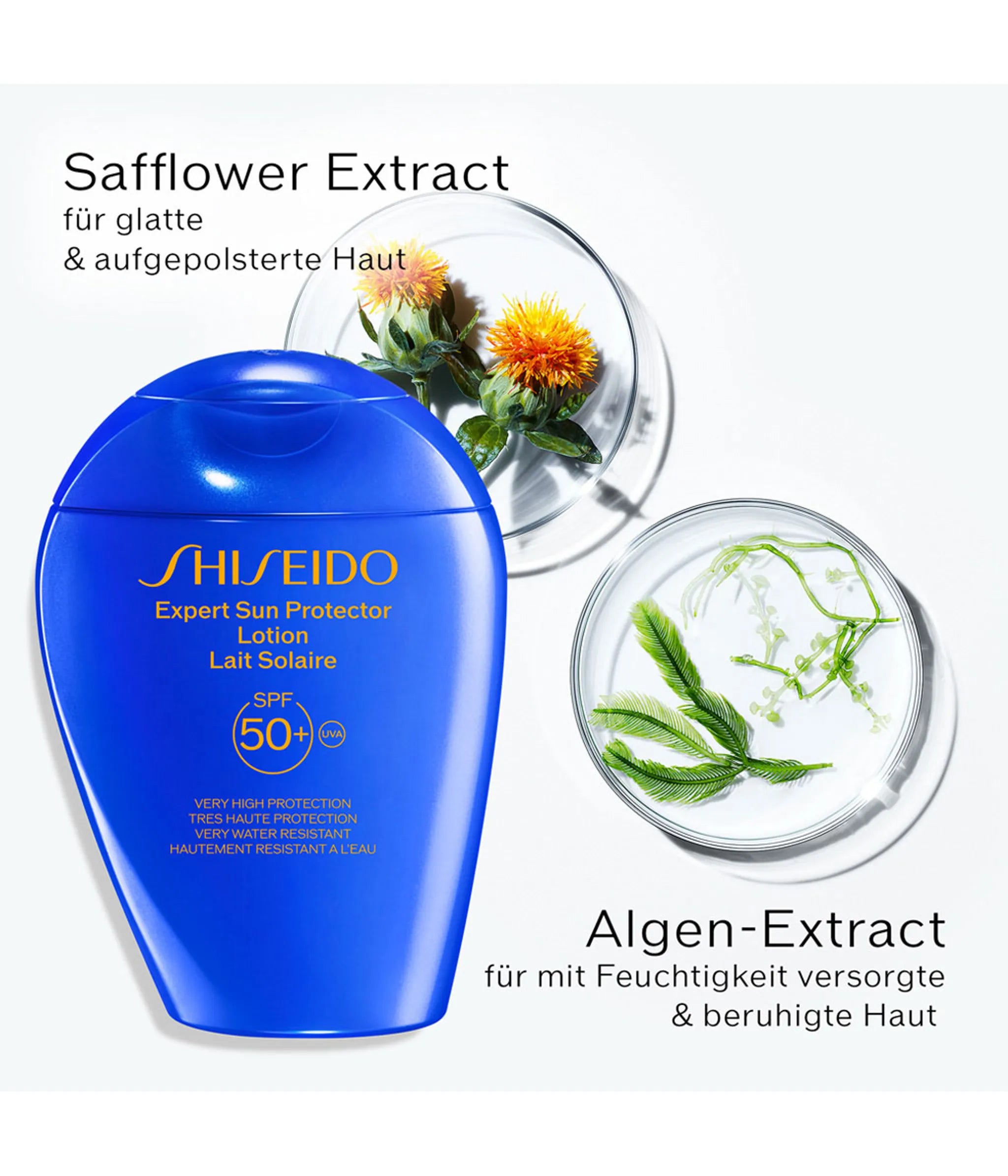 Shiseido Expert Sun Protector Lotion SPF50+ – Mbrojtje e Larte per Fytyre & Trup