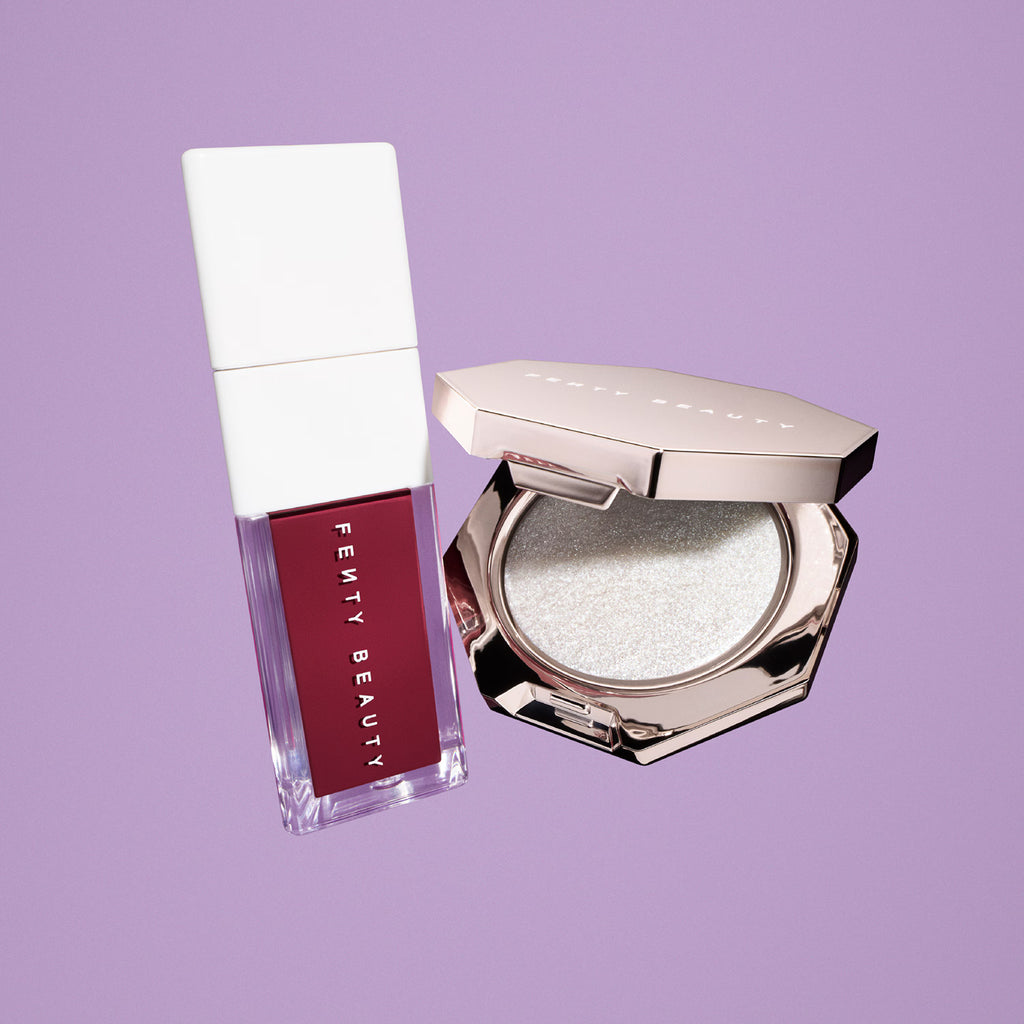 Fenty Beauty Blushin In Diamonds Set Blush + Highlighter