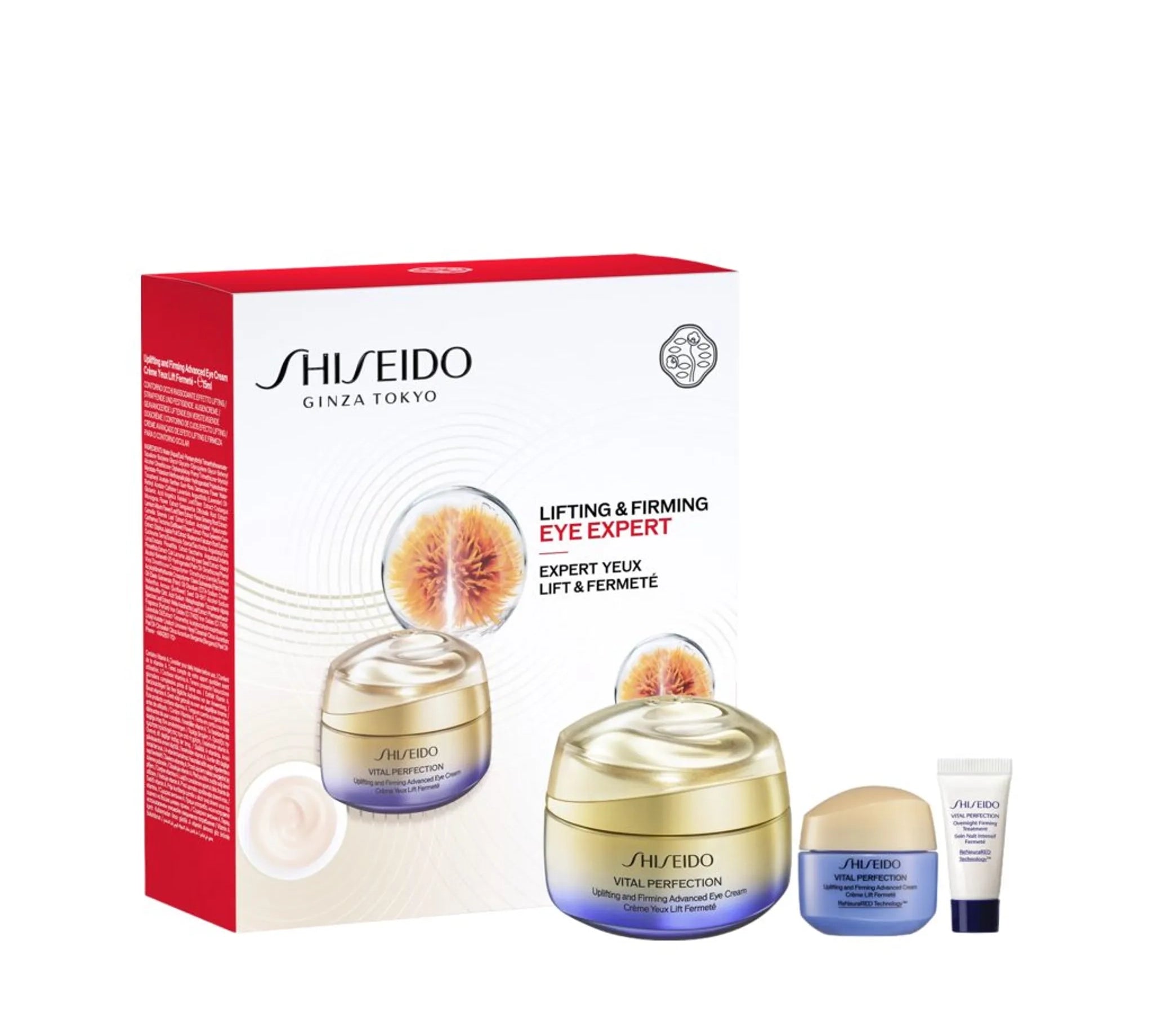 Shiseido Vital Perfection Eye Expert Set — Lifting & Firming | Ginza Tokyo
