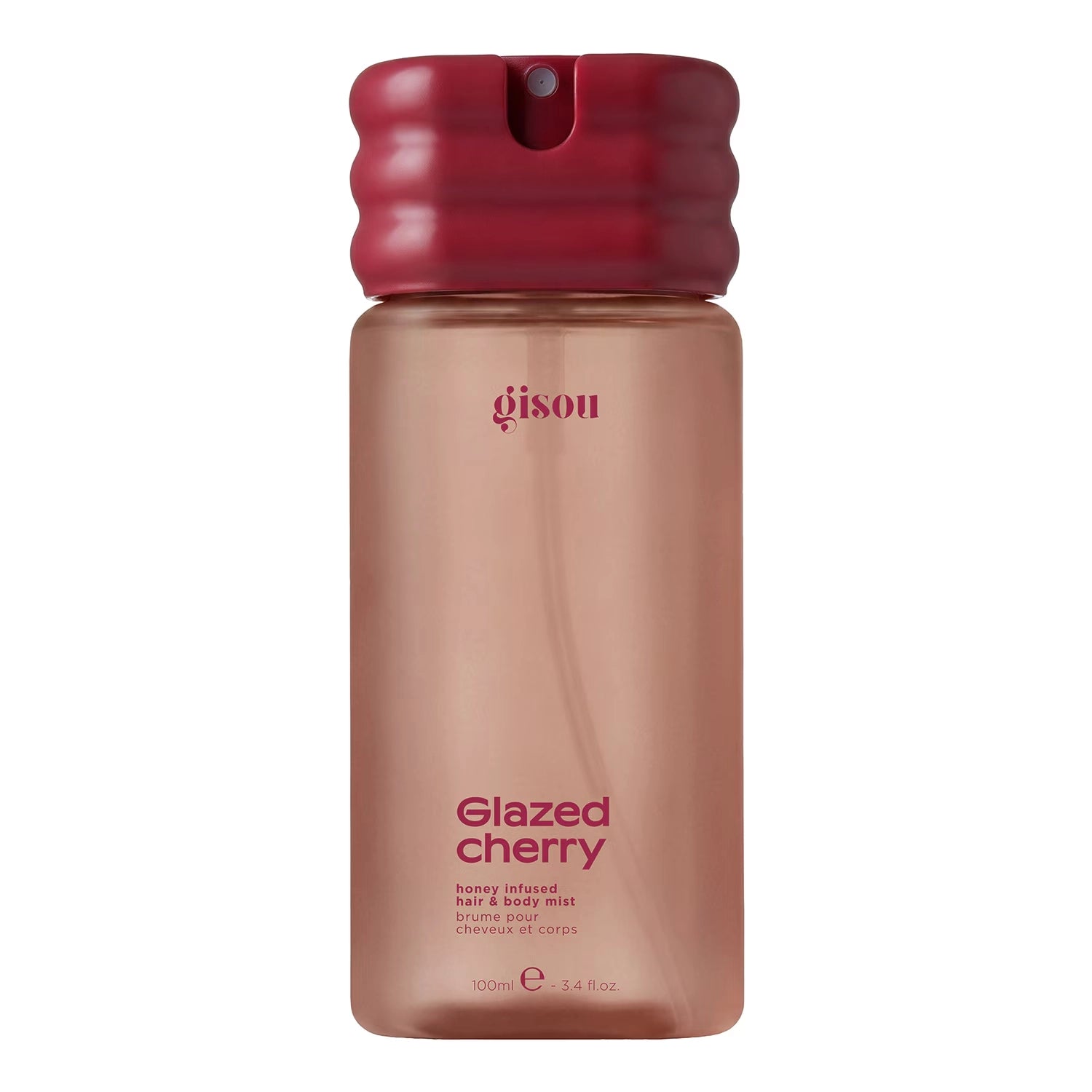 Gisou Glazed Cherry Hair & Body Mist – Spray Aromatik per Floke dhe Trup