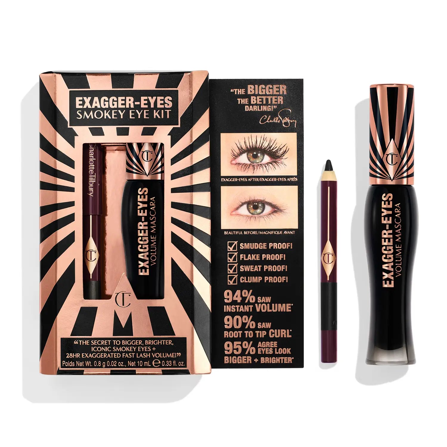 Charlotte Tilbury Exagger-Eyes Smokey Eye Kit ✨👁️