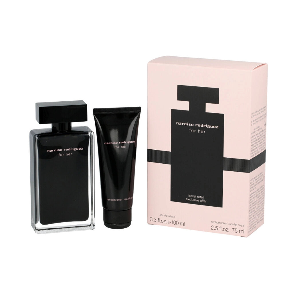 Narciso Rodriguez For Her EDT 100 ml + BL 75 ml -Parfum per femra