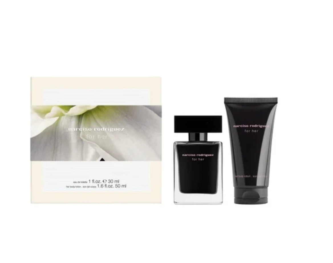 Narciso Rodriguez For Her Set – EDT 30ml + Body Lotion 50ml