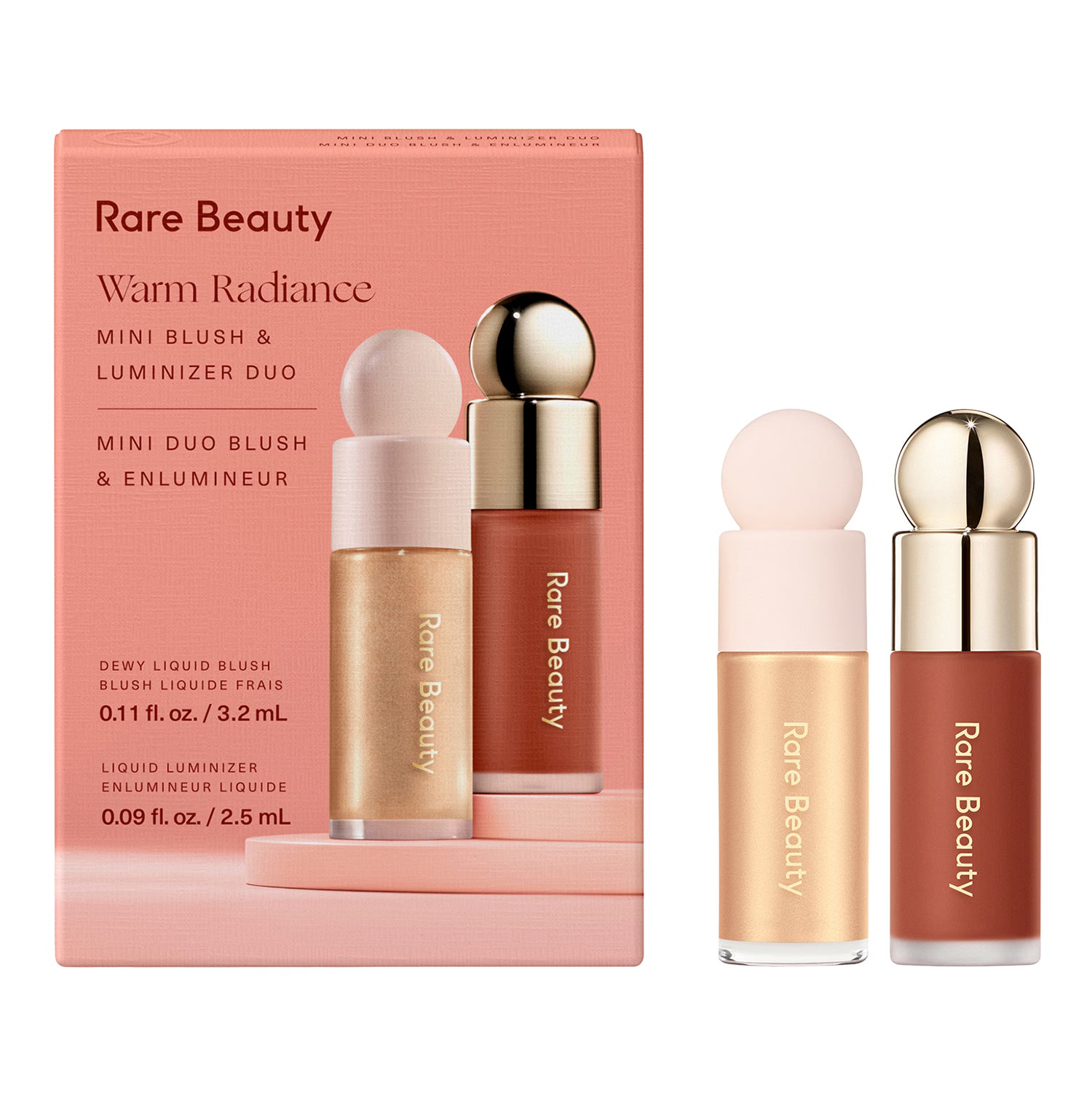Rare Beauty Blush & Highlighter Duo | Set Makeup