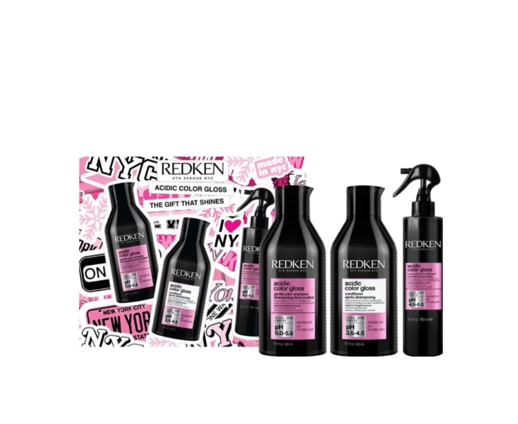 Redken Acidic Color Gloss – Set për Flokë të Lyer